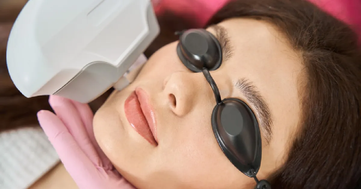 Women receiving IPL for Sun Damage in Hood River, OR